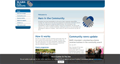 Desktop Screenshot of marsinthecommunity.co.uk